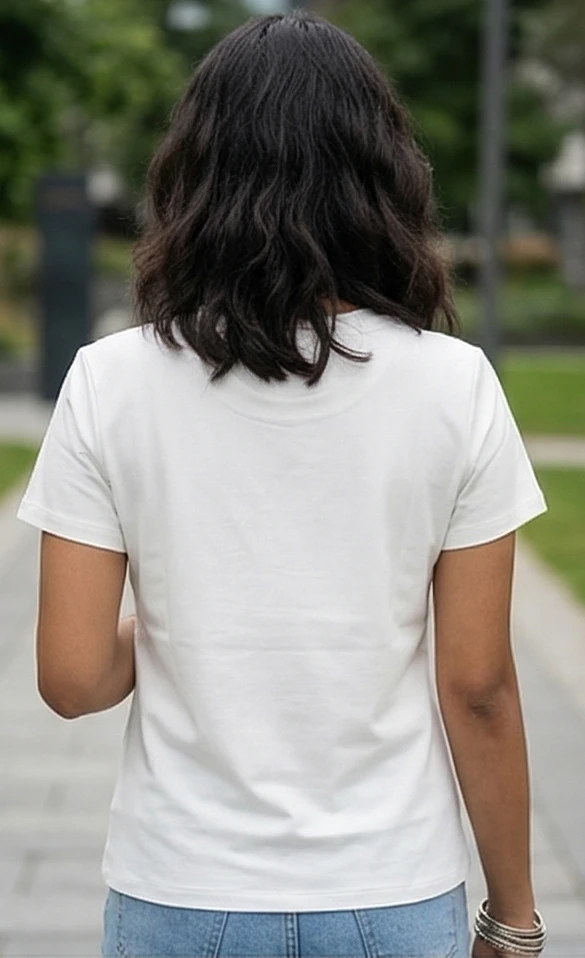 Women's "Hello I am Lucky" Mickey Mouse Embellished Graphic T-Shirt