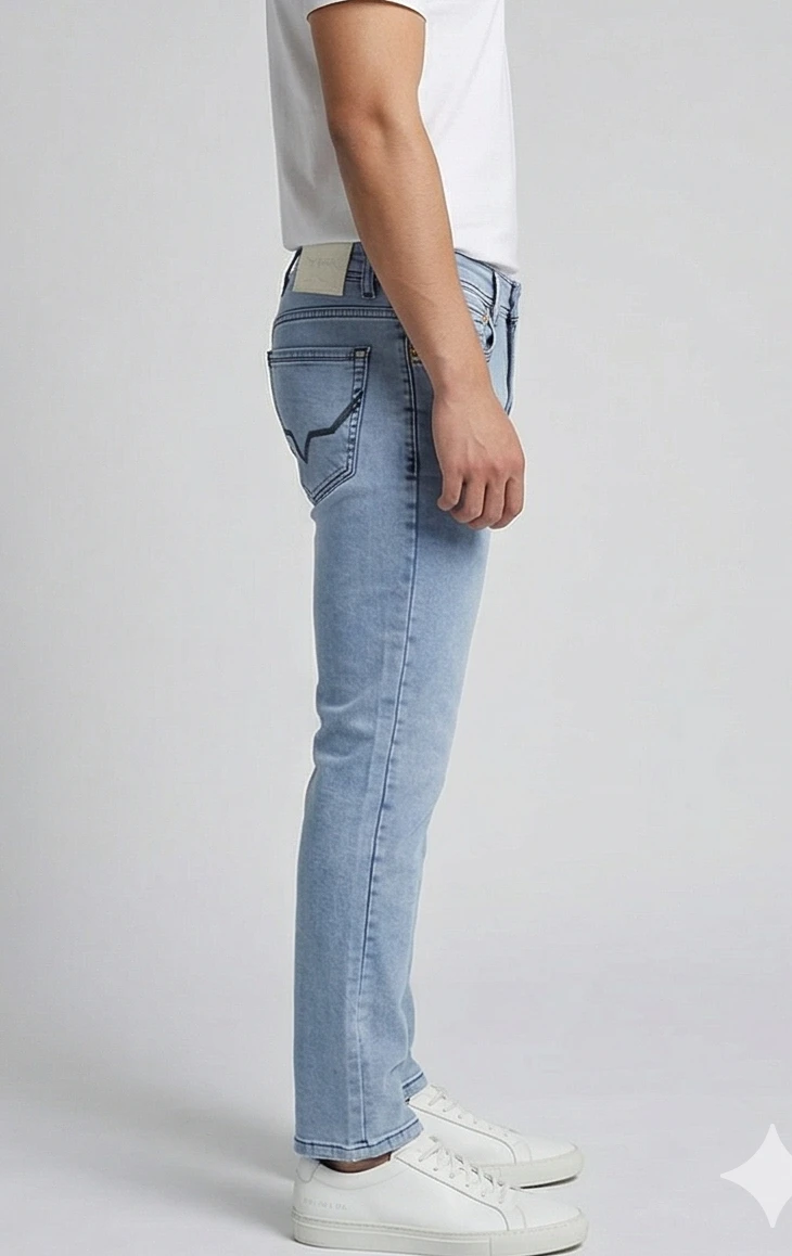 Men’s Signature V-Stitch Slim-Fit Jeans